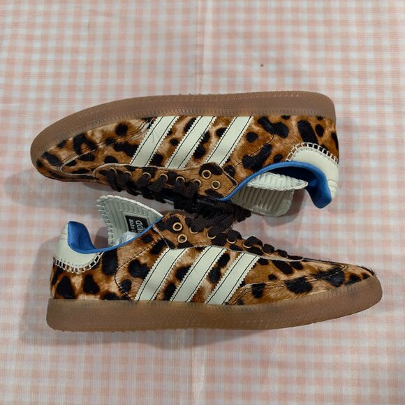Adidas Wales Bonner x Samba Pony Leopard Sneaker - Picture 3 of 7